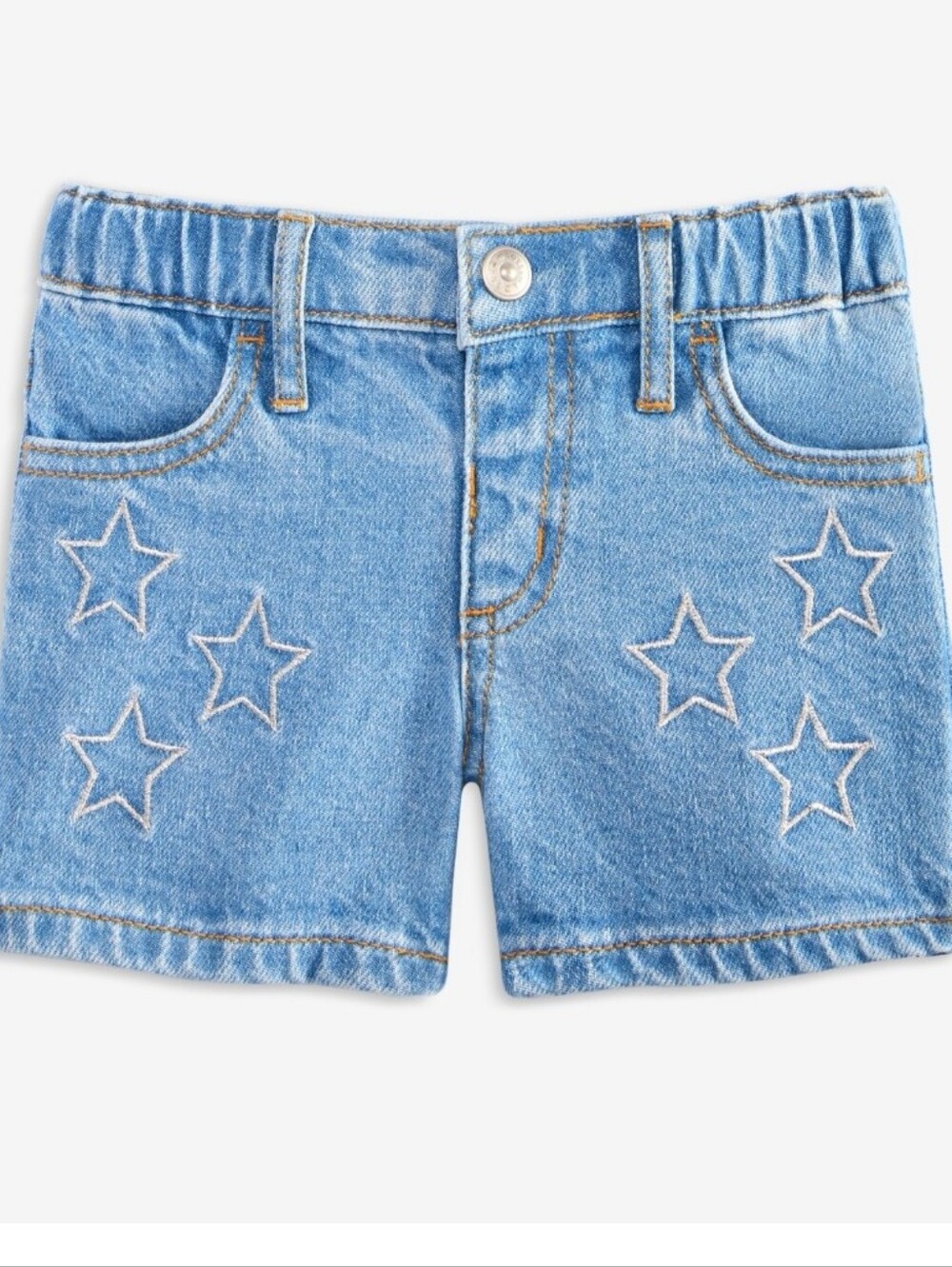 Epic Threads Toddler Girls Star Denim Shorts, Exclusively at Macy's - NWT